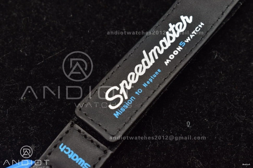 Reliable 1179 Moonwatch Omega Strap Neptune Nylon on x Mission to Swatch Quartz Bioceramic 0717